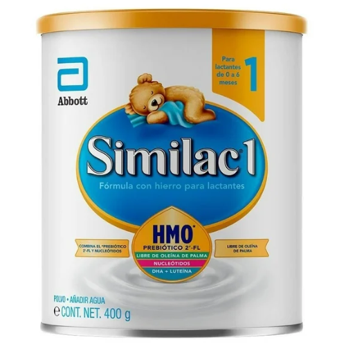 FORMULA SIMILAC 1 0-6 MESES 400GR